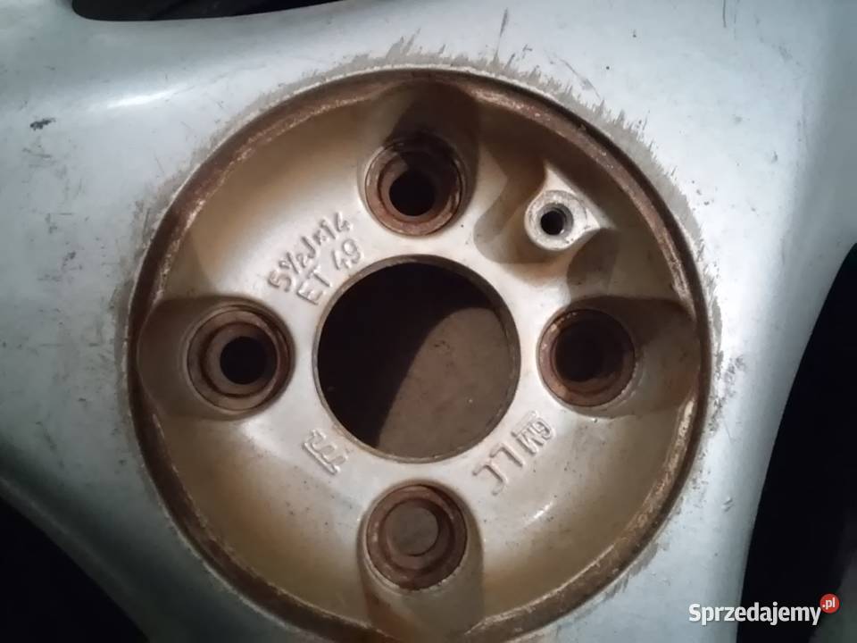 Koła alufelgi do opla corsa opel koła 14 ET49 Sokółka sprzedam