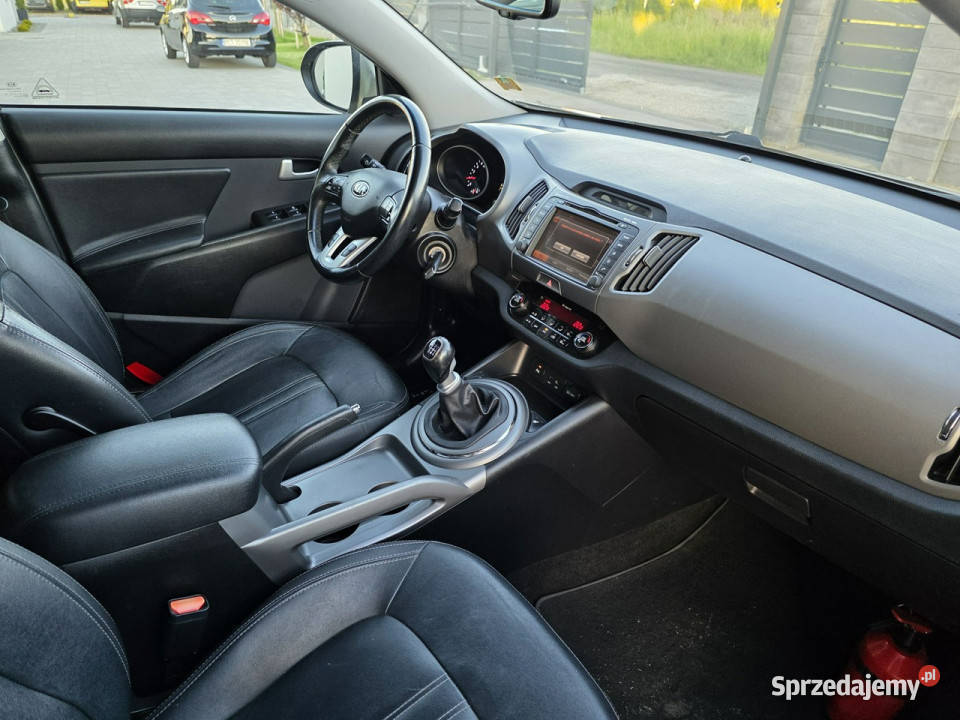 Kia Sportage BEZWYPADKOWY skóry kamera nowe ESP wielkopolskie Czarnków