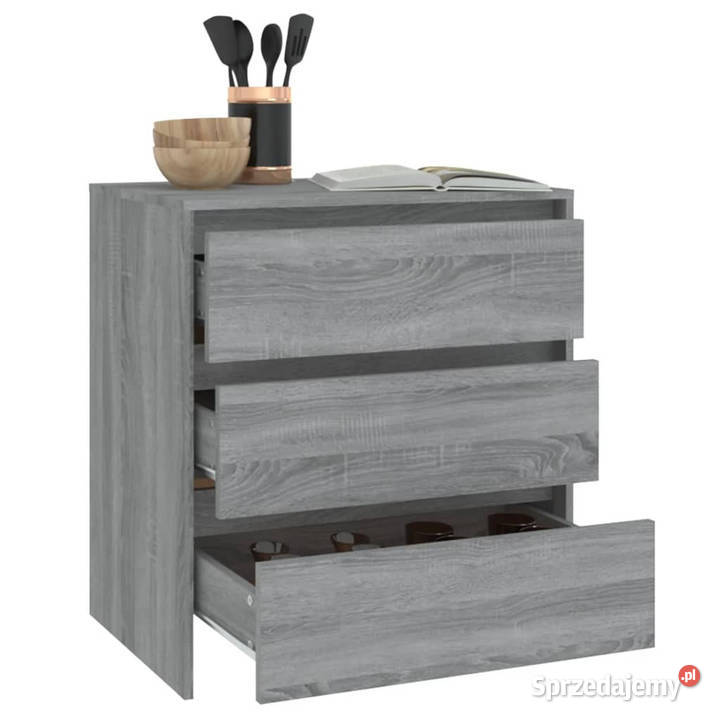 Szafka szary dąb sonoma 70x41x75 materiał mazowieckie