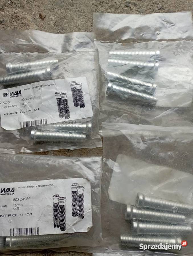 Zestaw mocujący zawiasów WX podkarpackie Grodzisko