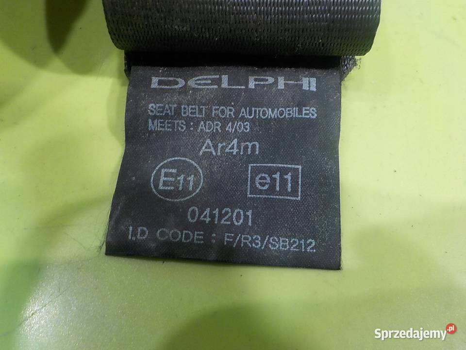 KIA SPORTAGE II 20 CRDI 08r pas bezpieczenstwa Suków