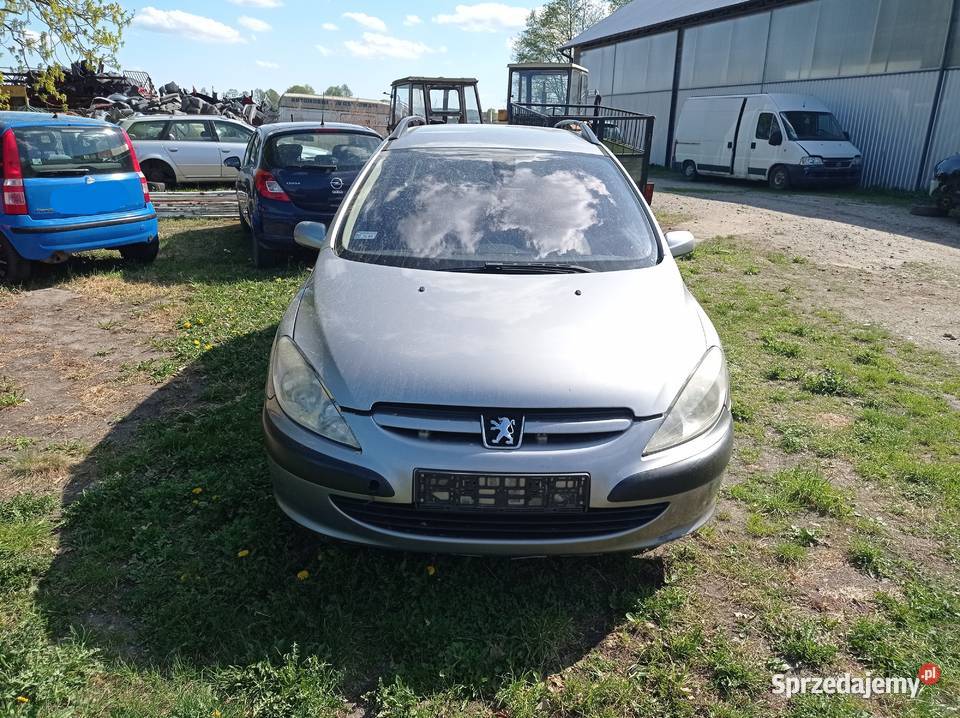 Peugeot 307 20 Kombi 100 kW 2005 r dawca części osobowe wielkopolskie Szklarka Myślniewska sprzedam