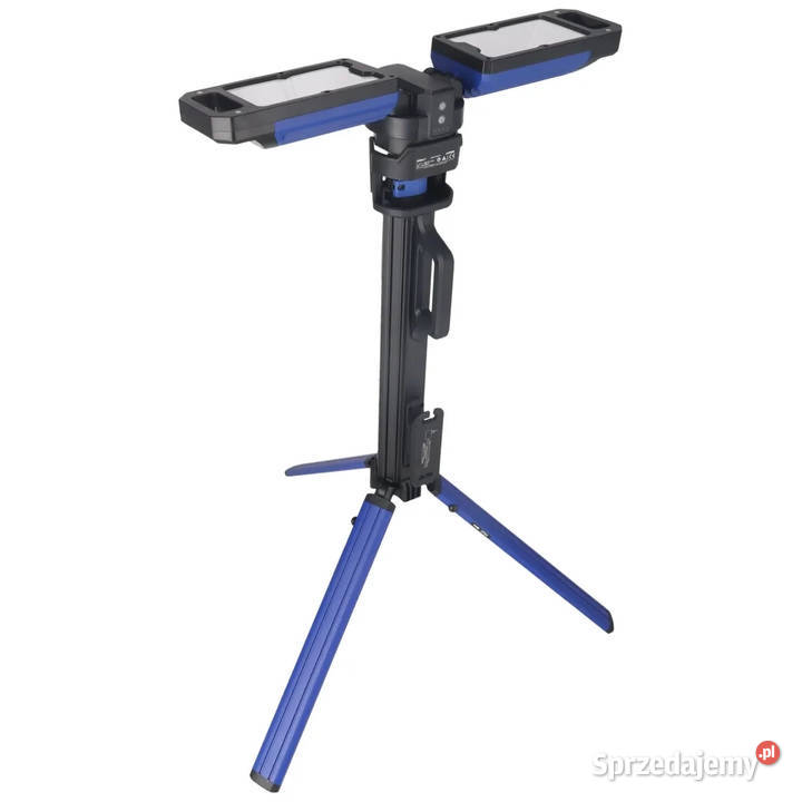LAMPA LED SKŁADANA PODWÓJNA 5000LM STATYW DWIE Opalenica