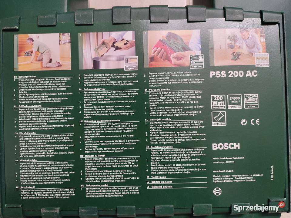 polerka Bosch PSS 200 ac Myszków