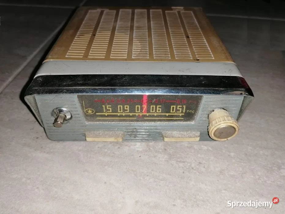 Radio VEB Stern Berlin RFT Typ A1101 Wartburg Kraków
