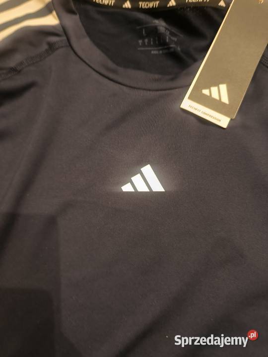 Adidas koszulka techfit sport Poznań sprzedam