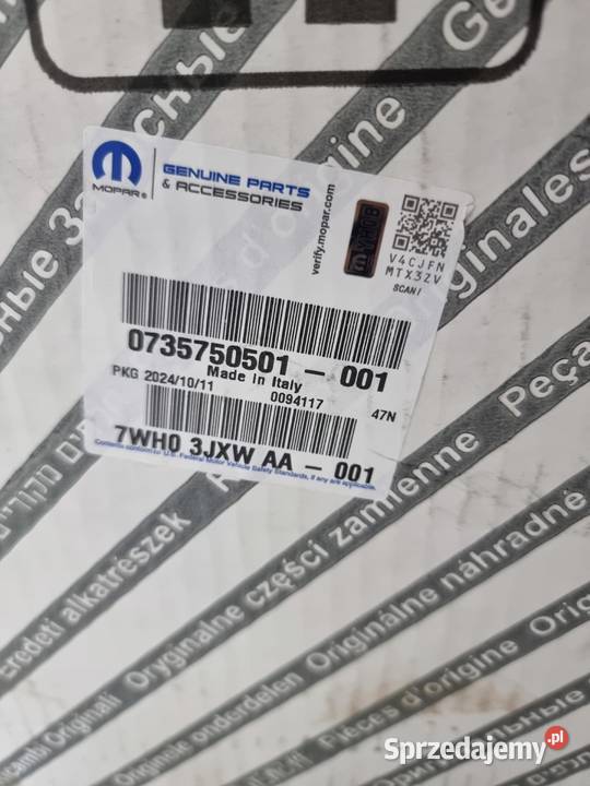 SCHOWEK FIAT DUCATO IV 2021 NOWY ORYGINAŁ