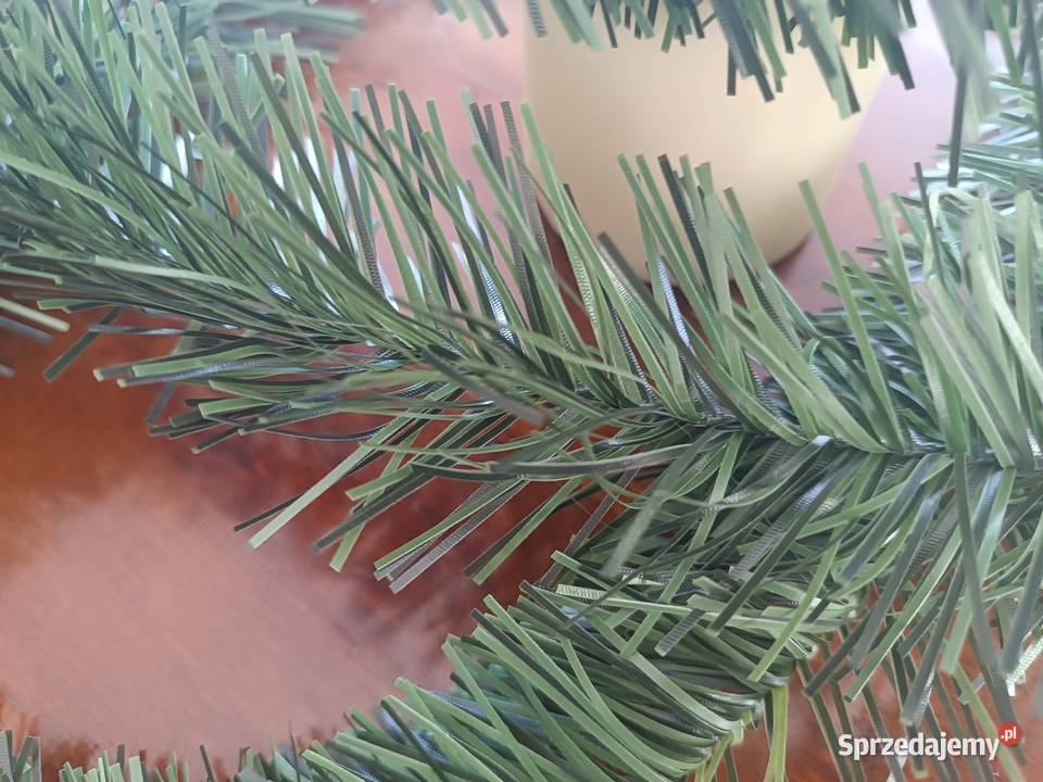 choina sztuczna 42 m gruba stroik dekoracja śląskie Siewierz