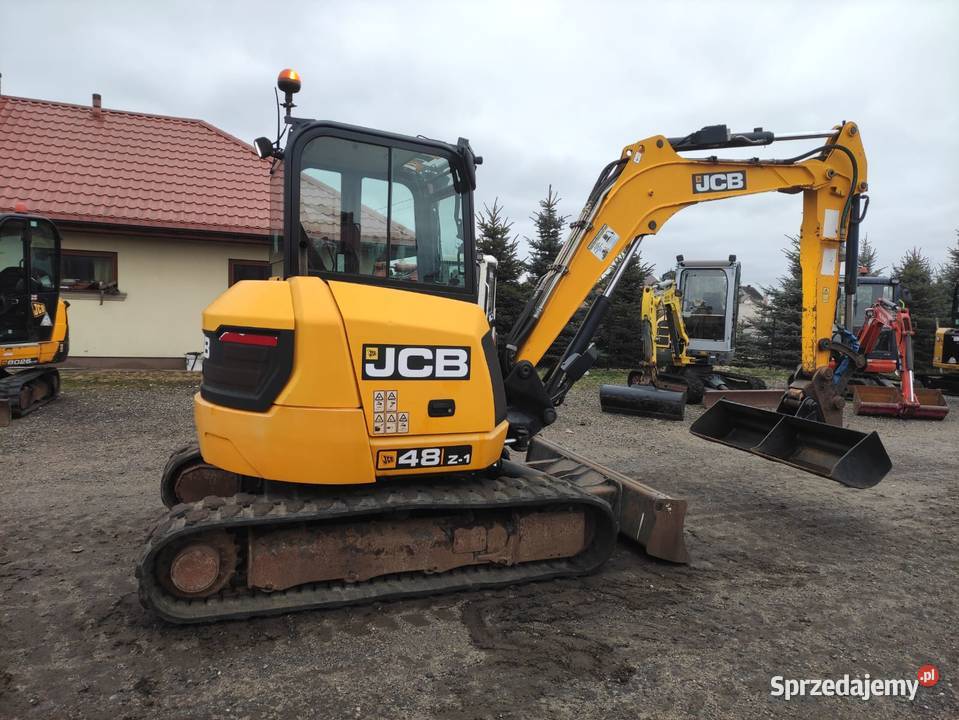 Minikoparka JCB 48z1 2017r 3500mtg hydrauliczne nie