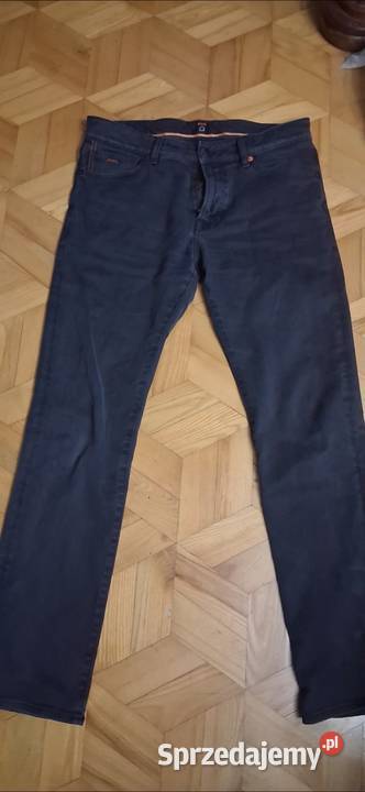 Spodnie boss czarne Pozostałe Łuków