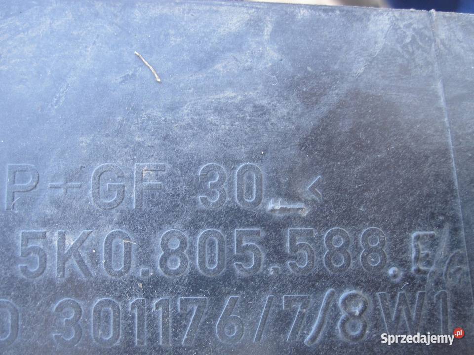 VW GOLF VI 12r pas przedni wzmocnienie Rok produkcji 2012 Pasy przednie i tylne Kielce