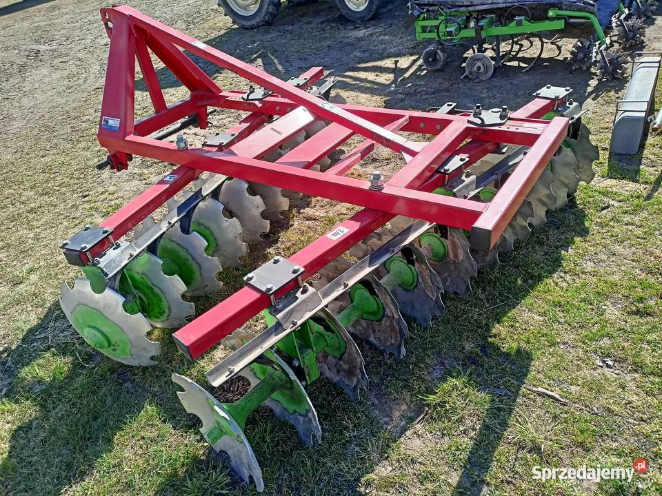 Brona talerzowa talerzówka Grass Rol 24m nieuszkodzony Grądy