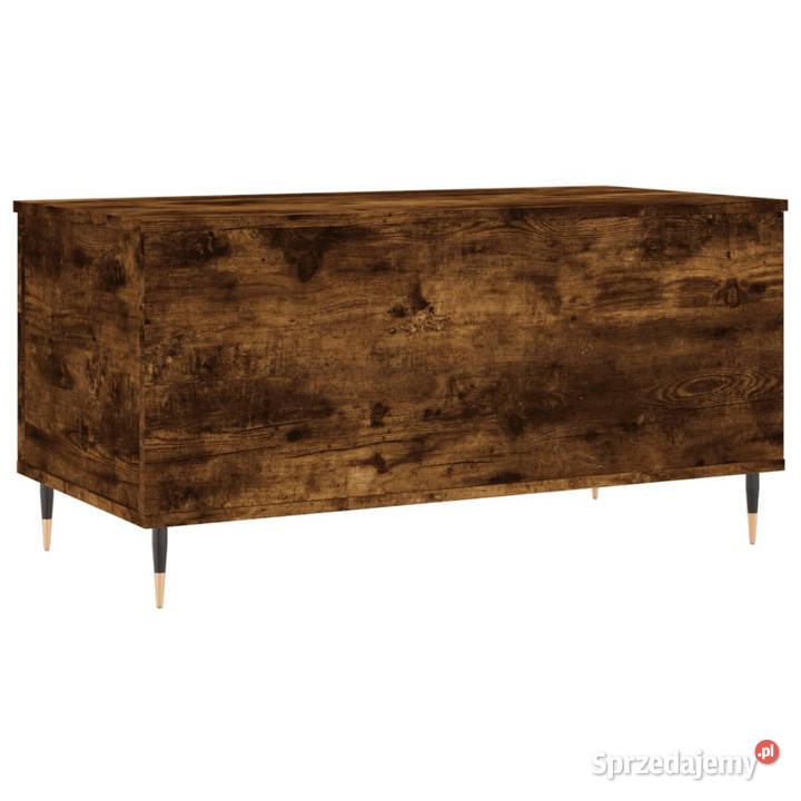 Stolik kawowy przydymiony dąb 90x445x45 WM830969 Warszawa