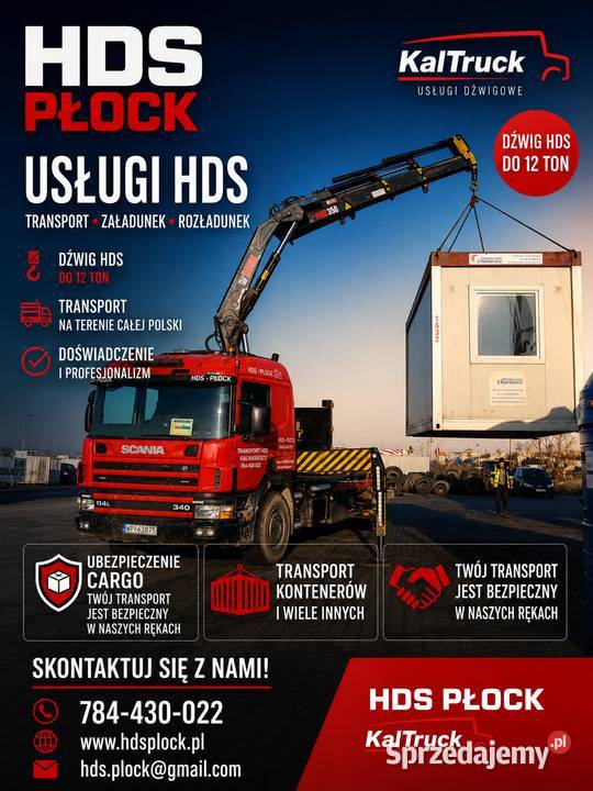 Transport HDS KalTruck Płock