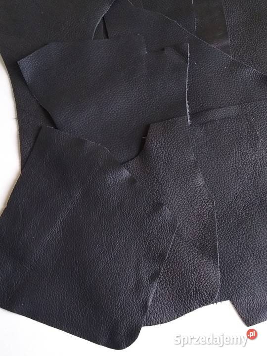 Skóra 534 g Licowa Włoska średnie i małe kawałki pomorskie Gdańsk sprzedam