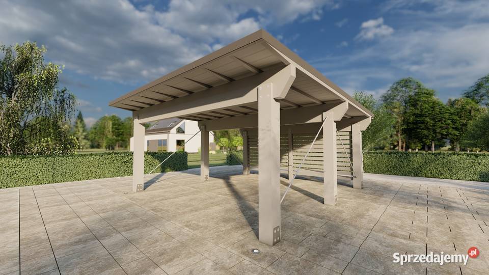 Wiata garażowa Florencja 6M małopolskie Łącko