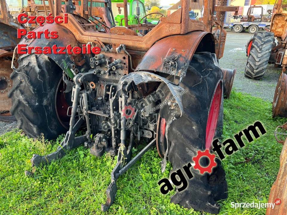 Fendt 209 Vario S3 części skrzynia biegów most Byków