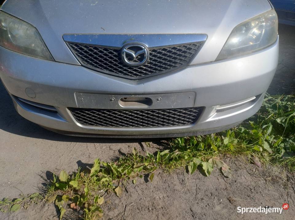 Zderzak Przedni Srebrny Mazda 2 DY Lift Wysyłka Elbląg
