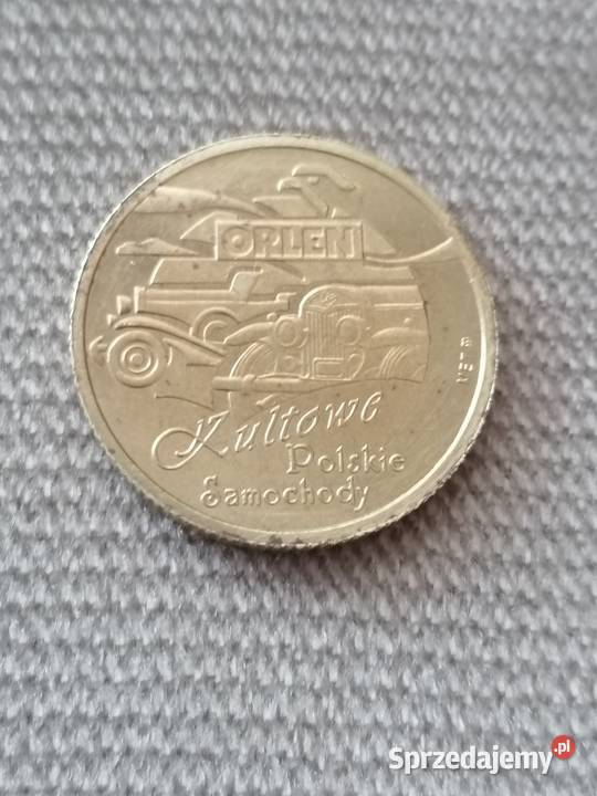 moneta okolicznościowa Polski Fiat 126 p Wrocław sprzedam