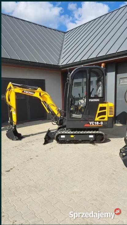 Koparka NEX 1850 YUCHAI YC189 Yanmar 3tnv76 g Rok produkcji 2026 Koparki Królików