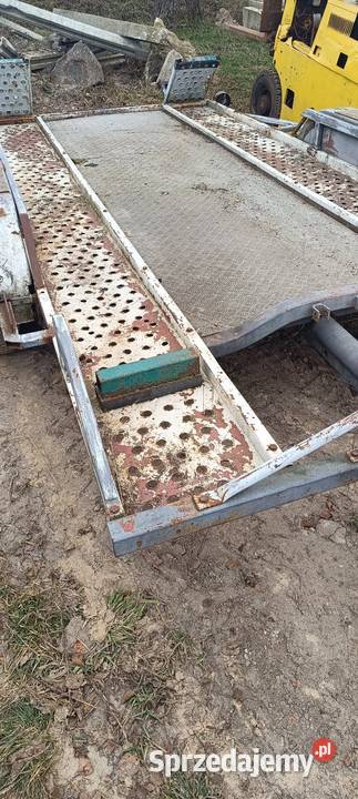 Przyczepa laweta zarejestrowana 2000 DMC Pajęczno