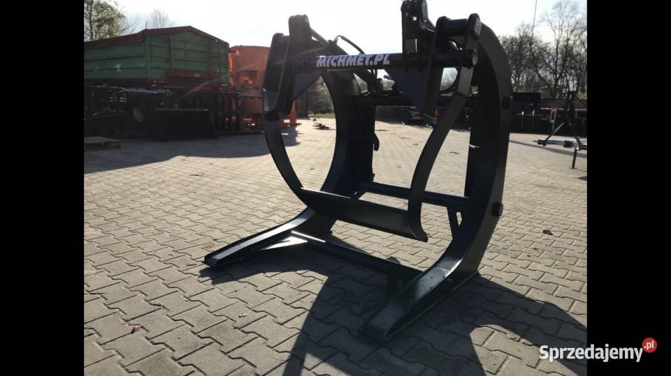 Chwytak do kłód drewnianych bali beli Ładowarka łódzkie Kutno