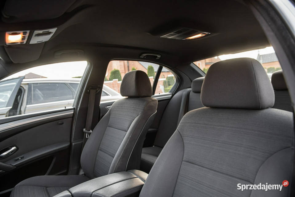 BMW 520 LCI 520d 163 Automat M47 Opłacona E60 światła do jazdy dziennej Zwoleń