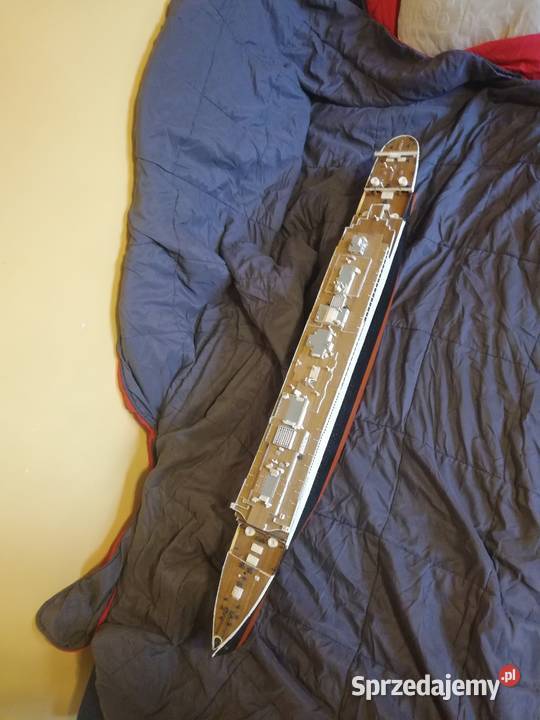 Model Titanica drewno metal wielkopolskie Poznań sprzedam