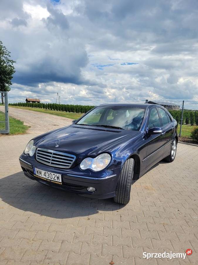 MercedesBenz C180 Kompressor Automat Elegance nieuszkodzony mazowieckie Sinołęka