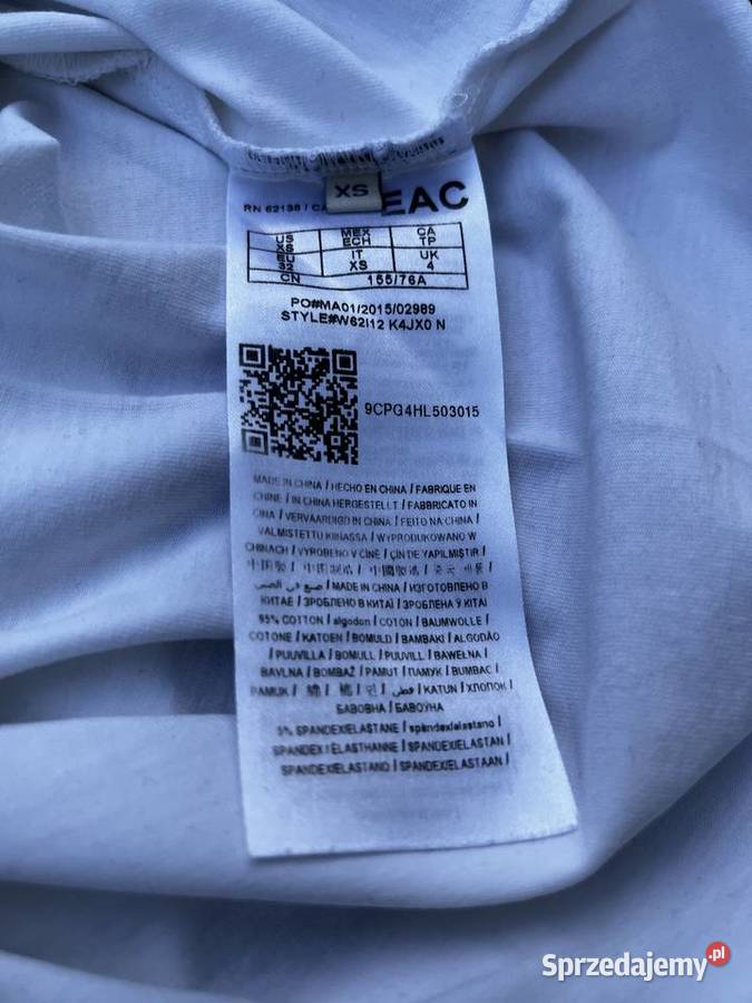 Guess śliczna bluzeczka cyrkonie dżety 34 XS dolnośląskie Wrocław sprzedam