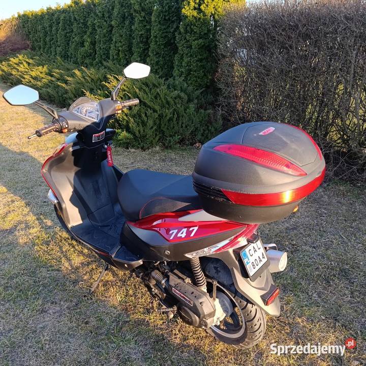 Skuter Romet 747 benzyna kujawsko-pomorskie Przybranowo