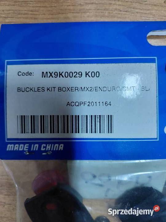 Klamry z paskami do butów AXO Boxer MX