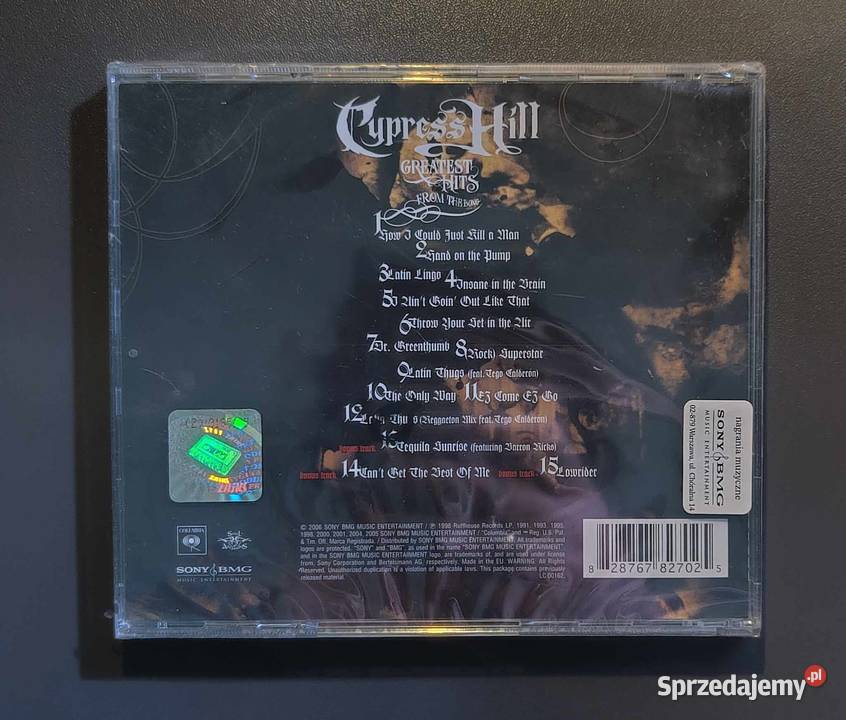 Cypress Hill Greatest Hits From The Bong CD 1 płyta Warszawa