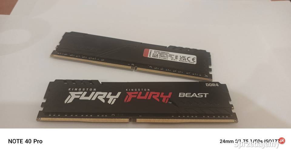 Pamięć RAM DDR4 32 GB Kingston beast Pamięci Jeziorany