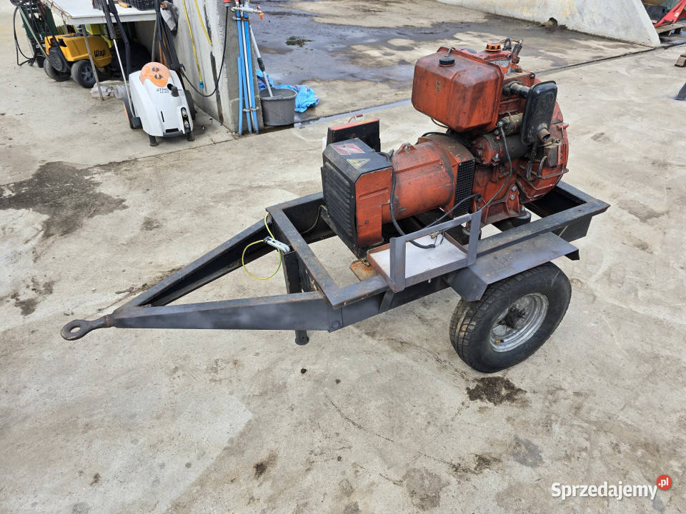 Agregat prądotwórczy 7 kVA 220380 V MDE7 sprzedam