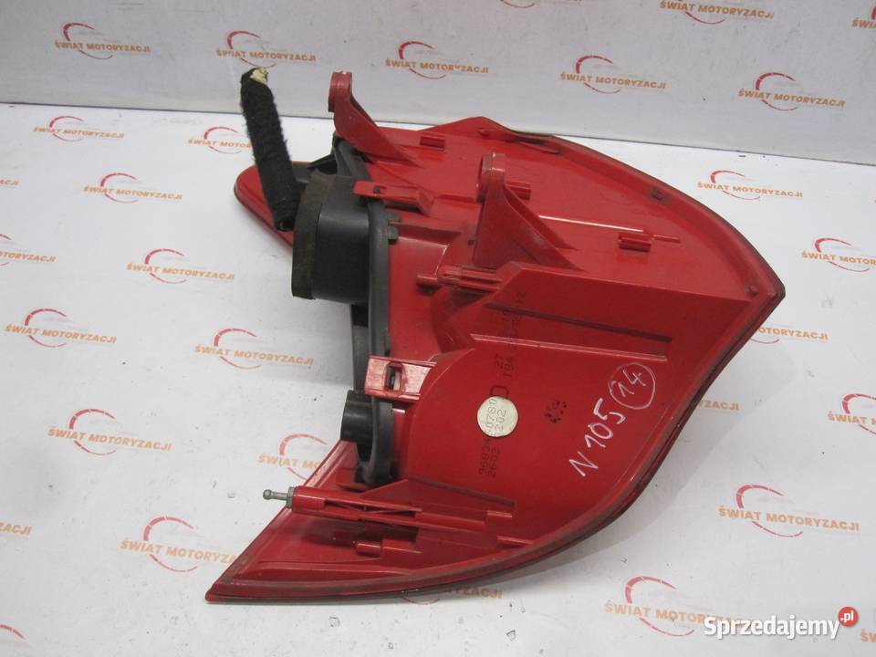 PEUGEOT 3008 I 12r lampa prawa tył 9683460780 osobowe Lampy tylne Kielce