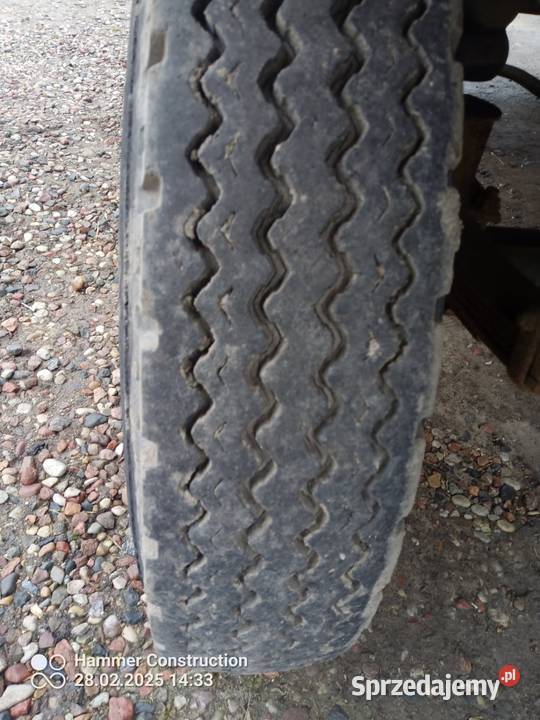 Przyczepa sztywna d46 45 tony Przyczepy rolnicze Przasnysz sprzedam