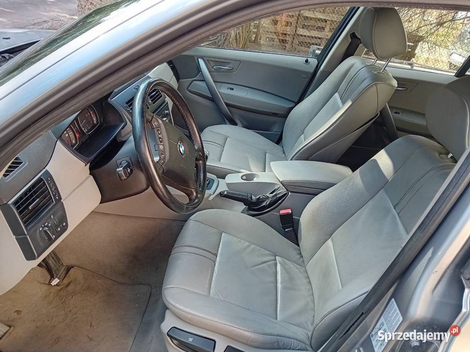 Kompletne wnętrze skórzane fotele BMW X3