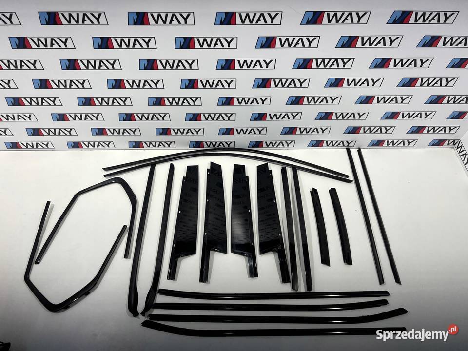 BMW X3 F25 LISTWY ZEWNĘTRZNE SHADOWLINE CZARNY osobowe Listwy
