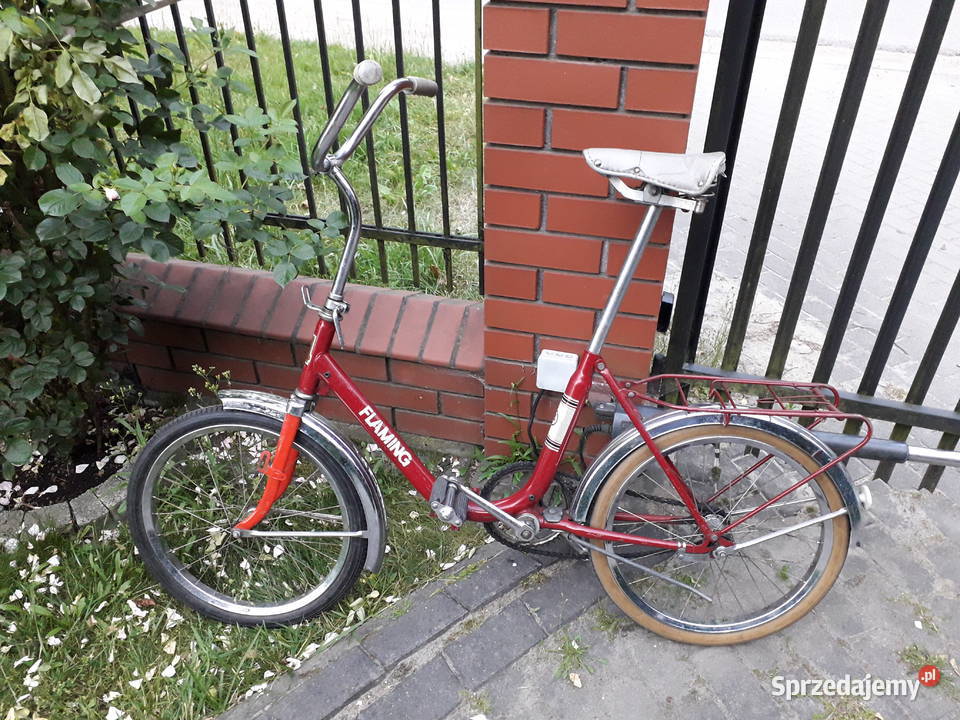 Unikat składak rower ZZR FLAMING Romet do miasta