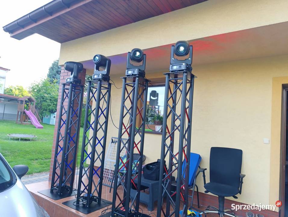 Lampy retro światło nagłośnienie tower krata HK Tarnów