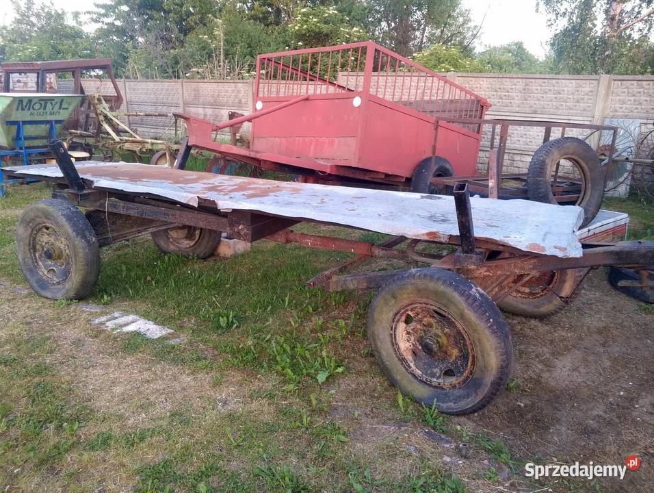 Wóz konny metalowy nieuszkodzony