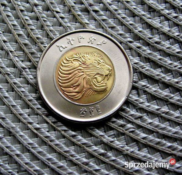 Etiopia 1 Birr 2010r Kalisz