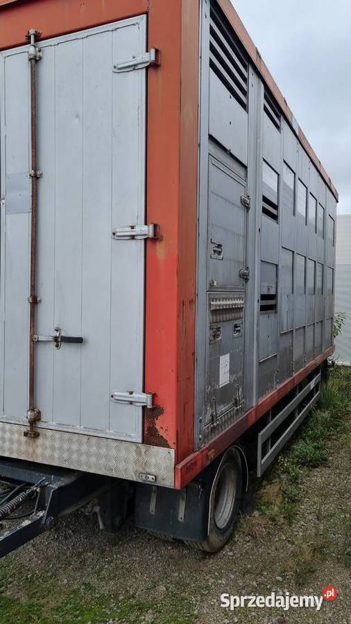 Przyczepa do przewozu zwierząt KASTPOL Zaslaw Płudy