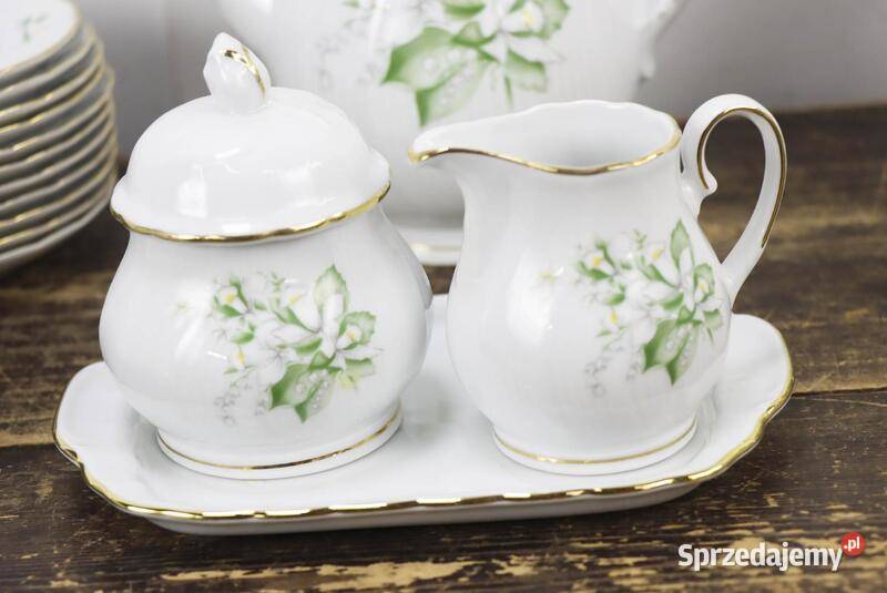 Serwisdo kawy Drottning Flora Svaneholm Szwecja zachodniopomorskie Szczecin