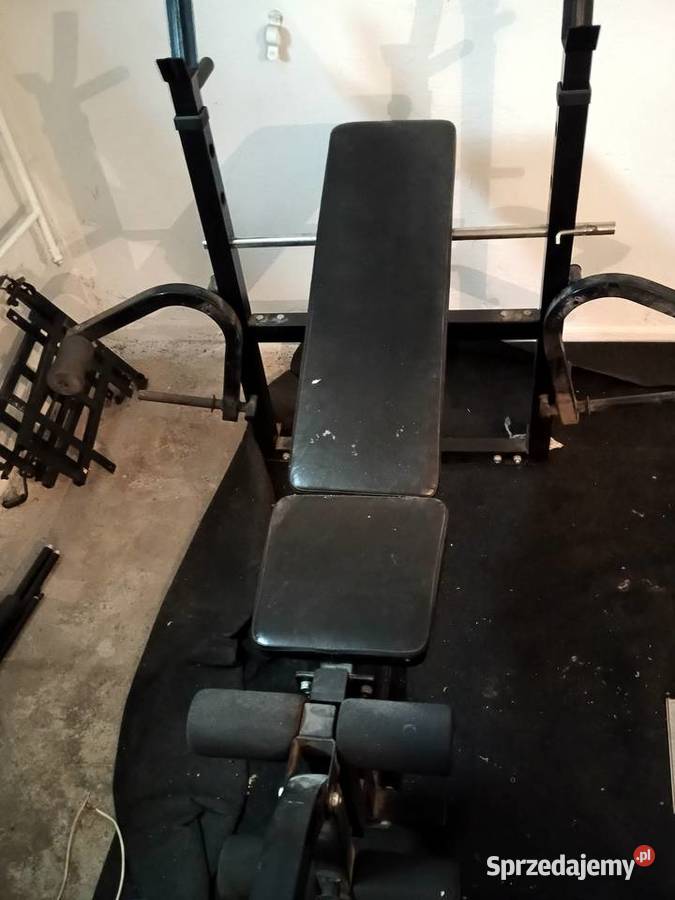 Masywna Ławka do Cwiczen Gryfy Obciazenia Sosnowiec