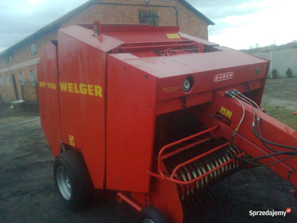 PRASE ROLUJĄCĄ WELGER RP 150 Rzeczyca