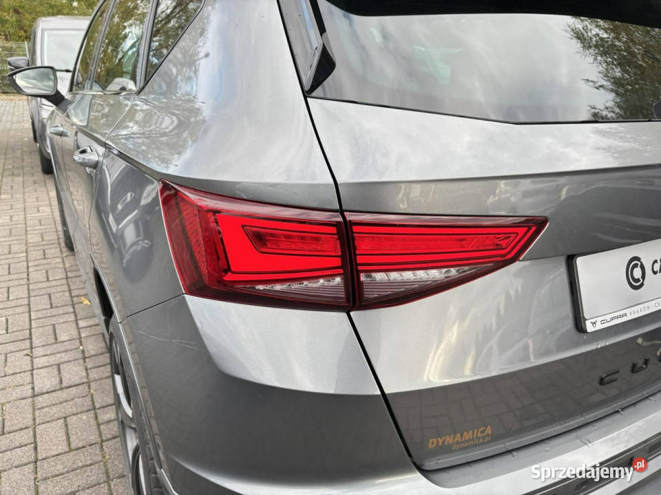 Cupra Ateca 15TSI 150 DSG 2024 r salon I elektryczne lusterka Myślenice sprzedam