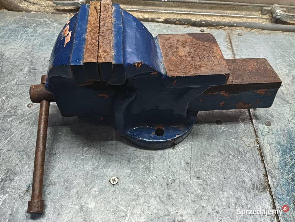 Imadło 100mm starsze stołowe ścisk sprzedam