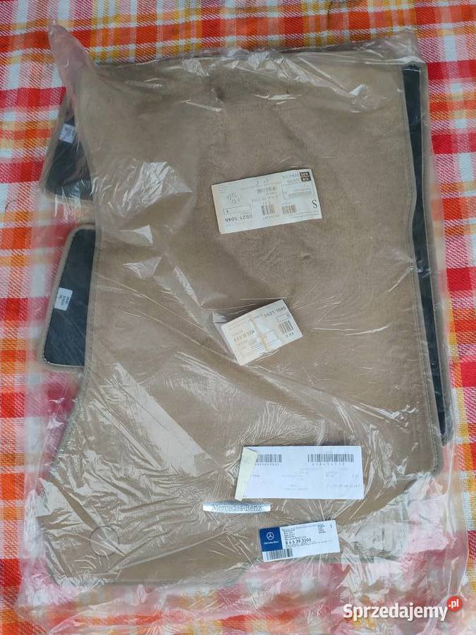 Dywaniki OE welurowe Mercedes CL W216 C216 wielkopolskie Bolewice